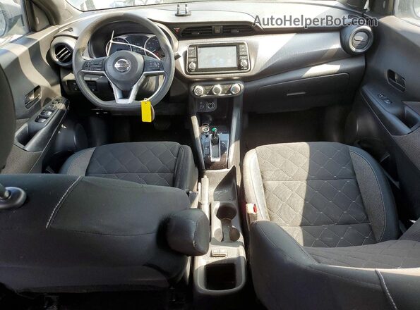 3N1CP5BV3LL552472 2020 NISSAN KICKS Gray Dashboard view