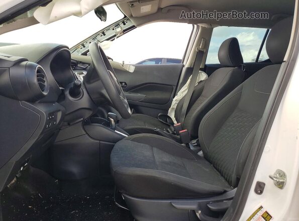 3N1CP5BV3ML500261 2021 NISSAN KICKS White Vista interior delantera