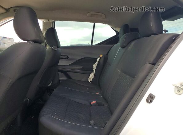 3N1CP5BV3ML500261 2021 NISSAN KICKS White Vista de los asientos traseros