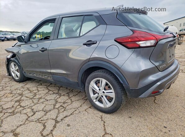 3N1CP5BV3ML501152 2021 NISSAN KICKS Gray Trasero izquierdo