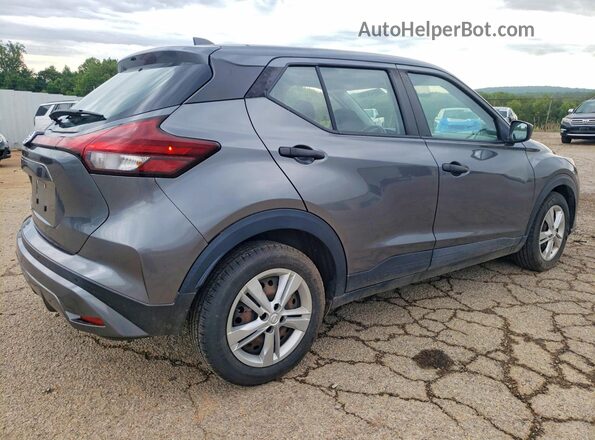 3N1CP5BV3ML501152 2021 NISSAN KICKS Gray Trasero derecho