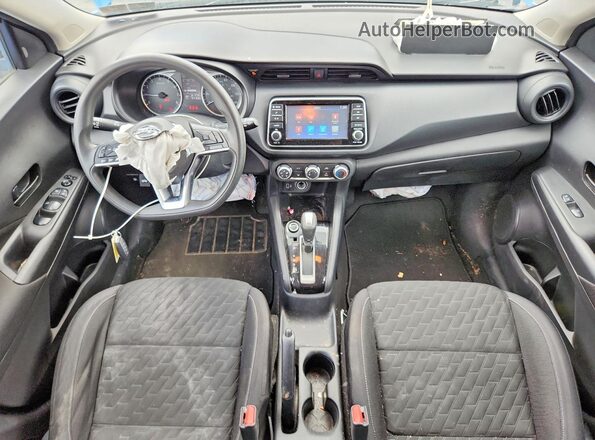 3N1CP5BV3ML534734 2021 NISSAN KICKS Blue წინა პანელის ხედი