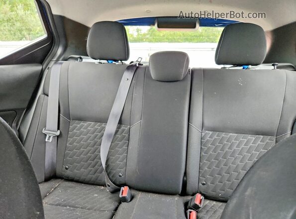 3N1CP5BV3ML534734 2021 NISSAN KICKS Blue უკანა სავარძლების ხედი