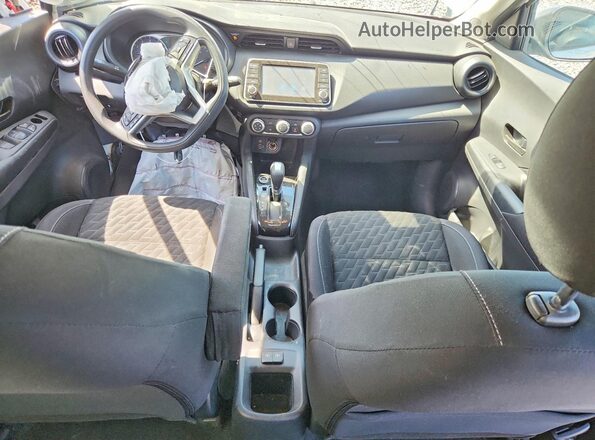 3N1CP5BV3NL522987 2022 NISSAN KICKS White Առջևի վահանակի տեսք