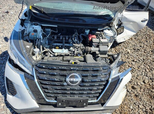 3N1CP5BV3NL522987 2022 NISSAN KICKS White Շարժիչի բաժամունքի տեսք