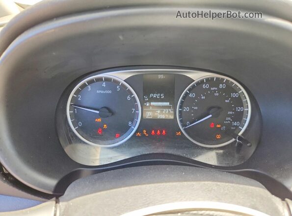3N1CP5BV3PL497334 2023 NISSAN KICKS Белый Вид щитка приборов