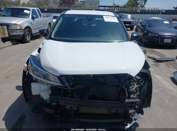 3N1CP5BV3PL523057 2023 NISSAN KICKS White Rear interior view