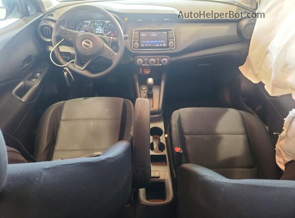 3N1CP5BV3PL558388 2023 NISSAN KICKS White Widok deski rozdzielczej