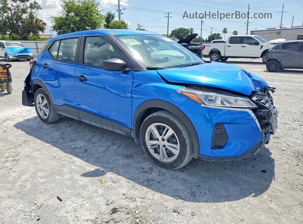 3N1CP5BV3RL584976 2024 NISSAN KICKS Blue Front right