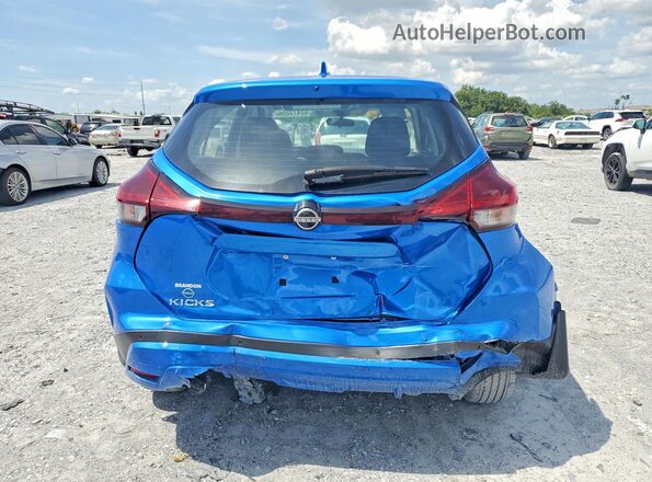 3N1CP5BV3RL584976 2024 NISSAN KICKS Blue Rear view