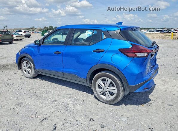 3N1CP5BV3RL584976 2024 NISSAN KICKS Blue Rear left