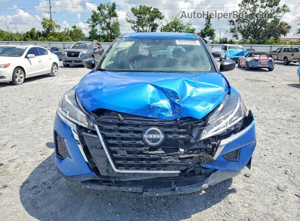 3N1CP5BV3RL584976 2024 NISSAN KICKS Blue Front view