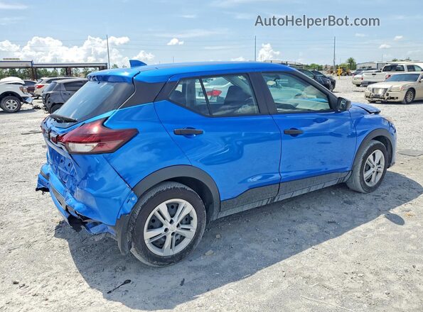 3N1CP5BV3RL584976 2024 NISSAN KICKS Blue Rear right