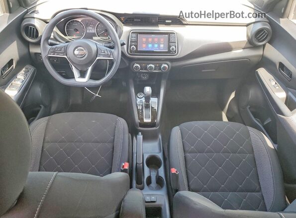 3N1CP5BV4LL502924 2020 NISSAN KICKS Gray Առջևի վահանակի տեսք