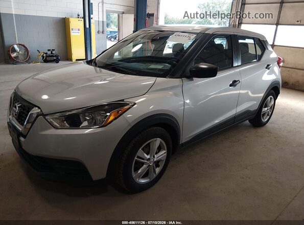 3N1CP5BV4LL518119 2020 NISSAN KICKS Silver Przód lewy