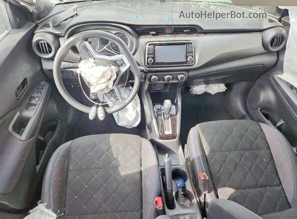 3N1CP5BV4LL520548 2020 NISSAN KICKS White Առջևի վահանակի տեսք