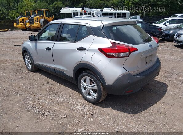 3N1CP5BV4LL527709 2020 NISSAN KICKS Серебряный Задняя левая четверть