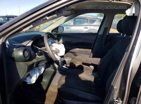 3N1CP5BV4ML532720 2021 NISSAN KICKS Серый Вид салона спереди
