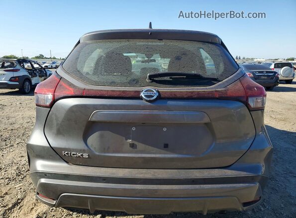 3N1CP5BV4ML532720 2021 NISSAN KICKS Серый Вид сзади