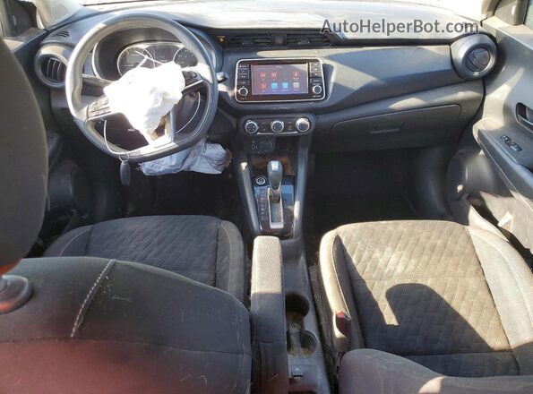 3N1CP5BV4ML532720 2021 NISSAN KICKS Серый Вид панели приборов