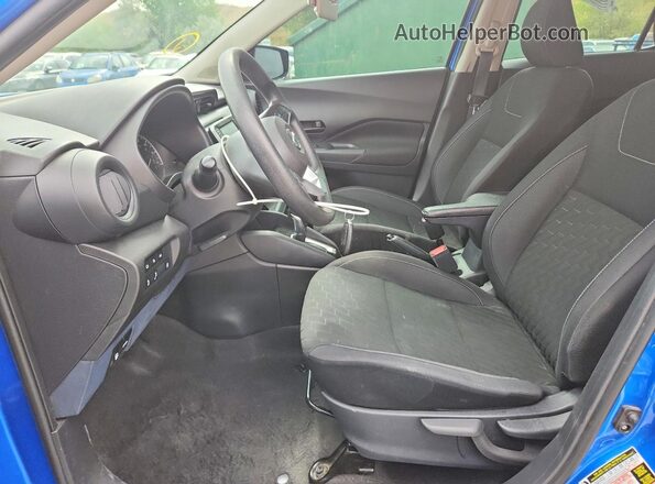 3N1CP5BV4ML560405 2021 NISSAN KICKS Blue Вид салону спереду