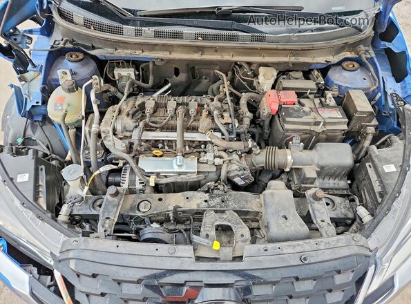3N1CP5BV4ML560405 2021 NISSAN KICKS Blue Вид підкапотного простору