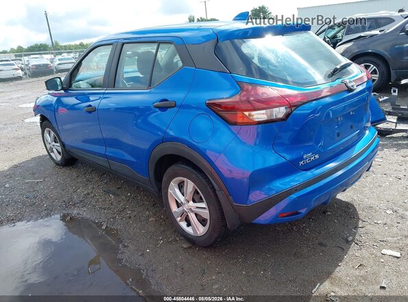 3N1CP5BV4NL530841 2022 NISSAN KICKS Blue უკანა მარცხენა