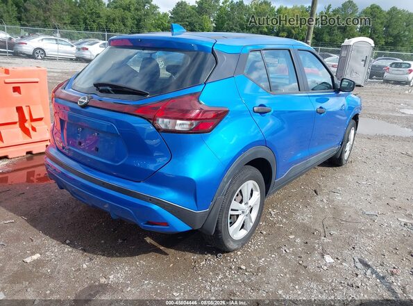 3N1CP5BV4NL530841 2022 NISSAN KICKS Blue უკანა მარჯვენა