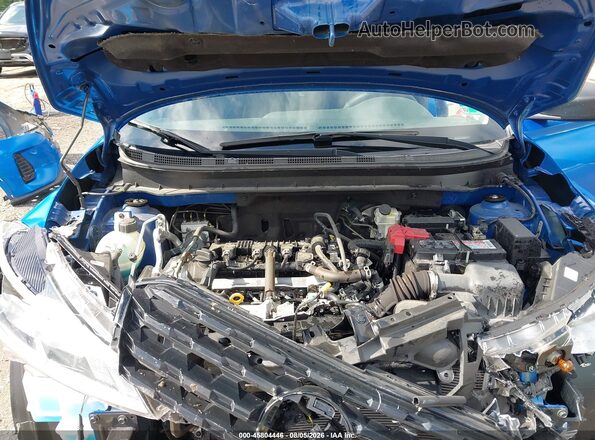 3N1CP5BV4NL530841 2022 NISSAN KICKS Blue უკანა ხედი