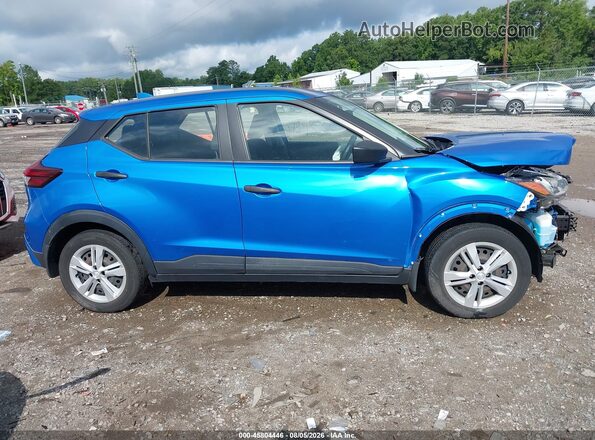 3N1CP5BV4NL530841 2022 NISSAN KICKS Blue სალონის 360-გრადუსიანი ხედი