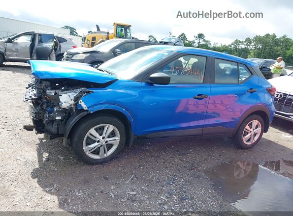 3N1CP5BV4NL530841 2022 NISSAN KICKS Blue 