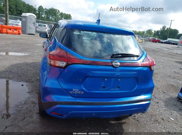 3N1CP5BV4NL530841 2022 NISSAN KICKS Blue 