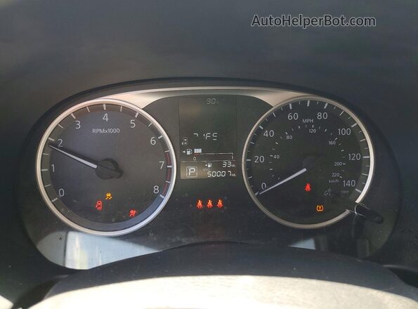 3N1CP5BV4NL530872 2022 NISSAN KICKS White Вид щитка приладів