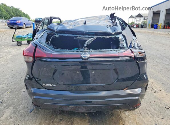 3N1CP5BV4PL532155 2023 NISSAN KICKS Black Вид ззаду