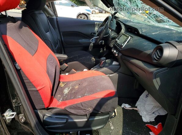 3N1CP5BV4PL532155 2023 NISSAN KICKS Black Вид салону спереду