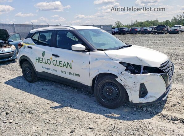 3N1CP5BV4SL501657 2025 NISSAN KICKS Белый Передняя правая четверть