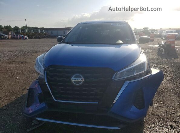3N1CP5BV5ML486394 2021 NISSAN KICKS Blue Widok z przodu