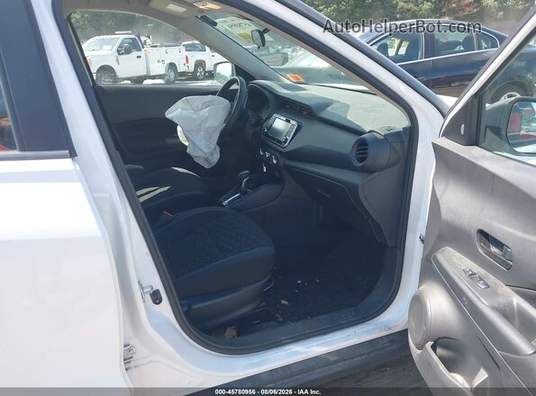 3N1CP5BV5ML505185 2021 NISSAN KICKS White წინა სალონის ხედი