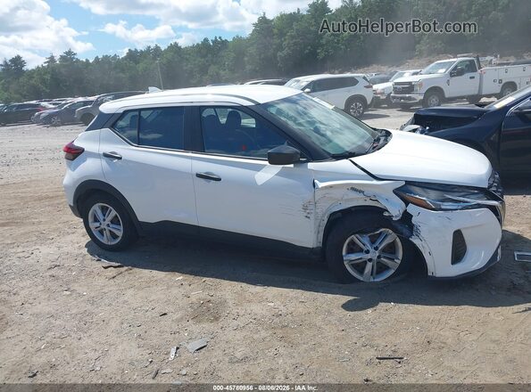 3N1CP5BV5ML505185 2021 NISSAN KICKS White ხელსაწყოთა პანელის ხედი