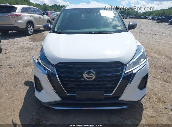 3N1CP5BV5ML505185 2021 NISSAN KICKS White წინა პანელის ხედი