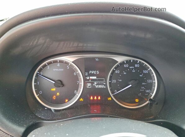3N1CP5BV5ML517935 2021 NISSAN KICKS Gray Սարքավորումների վահանակի տեսք