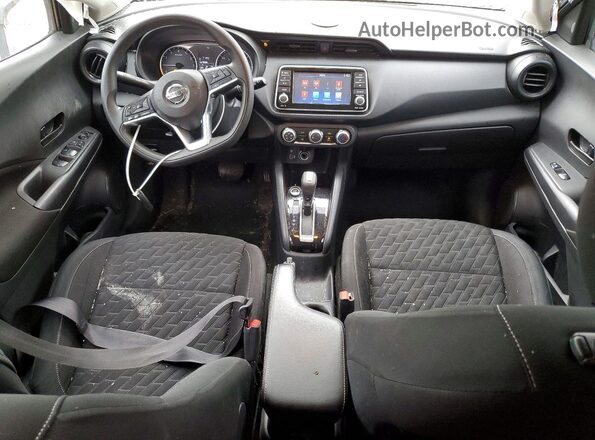 3N1CP5BV5ML517935 2021 NISSAN KICKS Gray Առջևի վահանակի տեսք