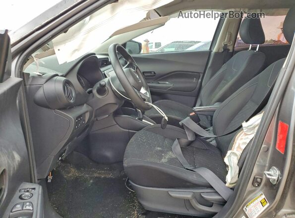 3N1CP5BV5ML517935 2021 NISSAN KICKS Gray Սալոնի դիմացի տեսք