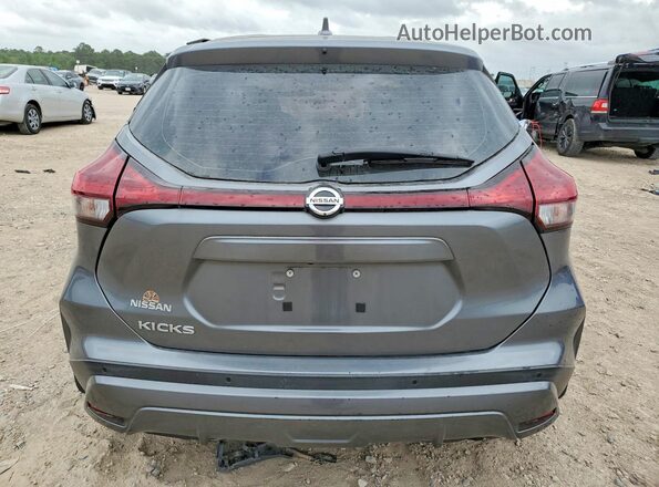 3N1CP5BV5ML517935 2021 NISSAN KICKS Gray Հետևի տեսք