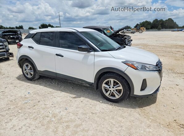 3N1CP5BV5ML566231 2021 NISSAN KICKS White Передня права чверть