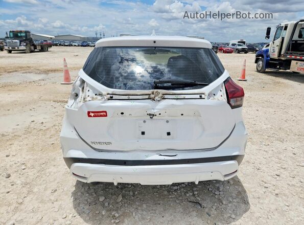 3N1CP5BV5ML566231 2021 NISSAN KICKS White Вид ззаду