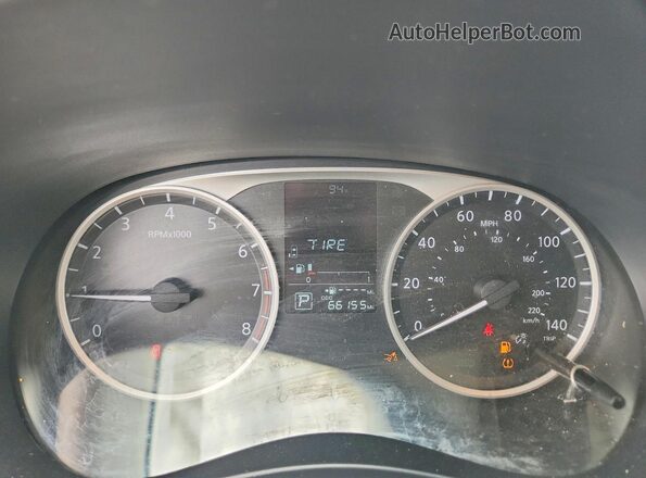 3N1CP5BV5ML566231 2021 NISSAN KICKS White Вид щитка приладів