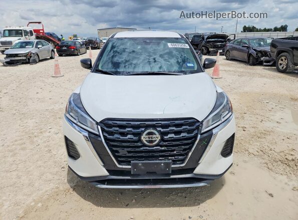 3N1CP5BV5ML566231 2021 NISSAN KICKS White Вид спереду