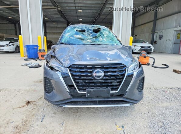 3N1CP5BV5NL493945 2022 NISSAN KICKS Gray Դիմացի տեսք