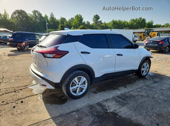 3N1CP5BV5NL522909 2022 NISSAN KICKS White Trasero derecho